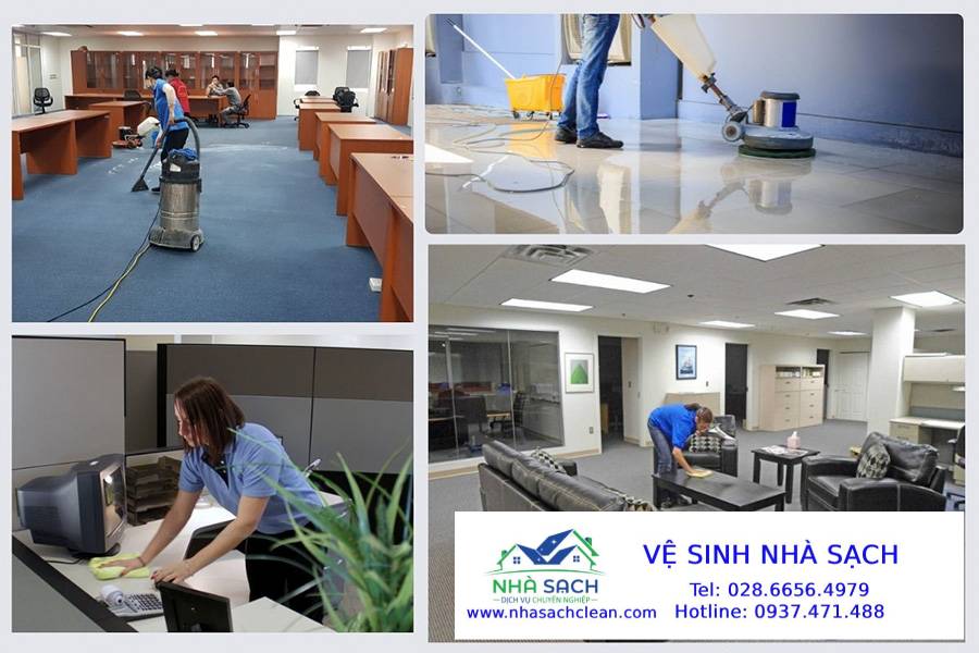 Vệ sinh văn phòng cuối tuần có làm không
