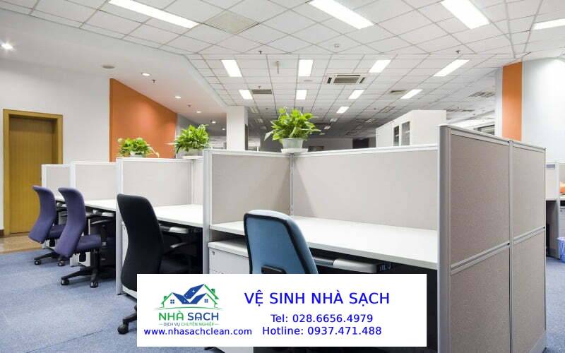 Dịch vụ vệ sinh văn phòng cho công ty mới