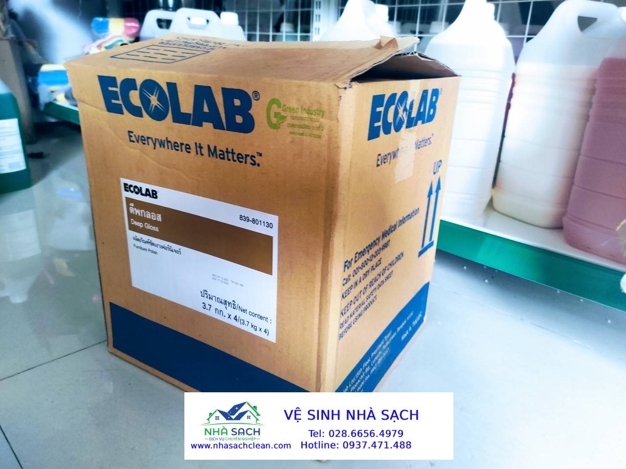 Deep Gloss - Hóa Chất Đánh Bóng Sàn Gỗ