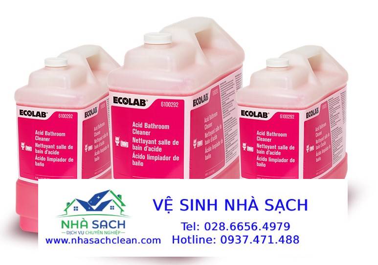 Acid Bathroom Cleaner - Hóa Chất Diệt Khuẩn Gốc Thực Vật