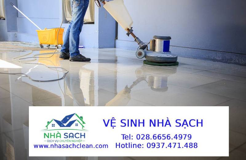 Đánh bóng sàn đá