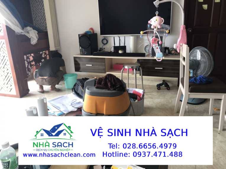 Dịch vụ vệ sinh nhà ở, chung cư, biệt thự Quận 12