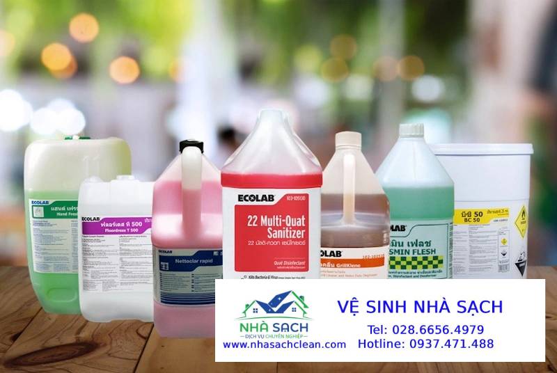 Hóa chất buồng phòng