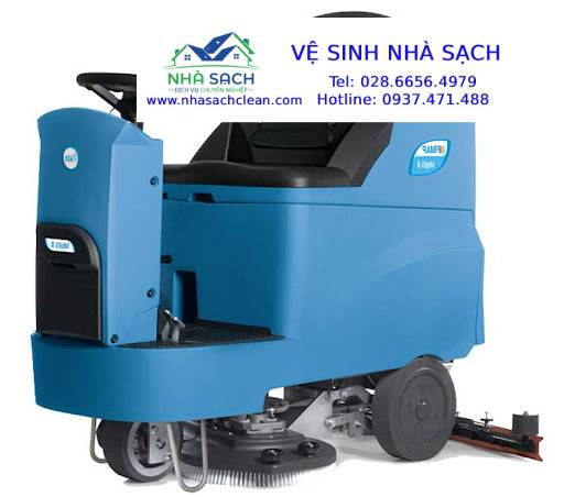 Máy chà sàn liên hợp ắc quy Fimap GENIE B