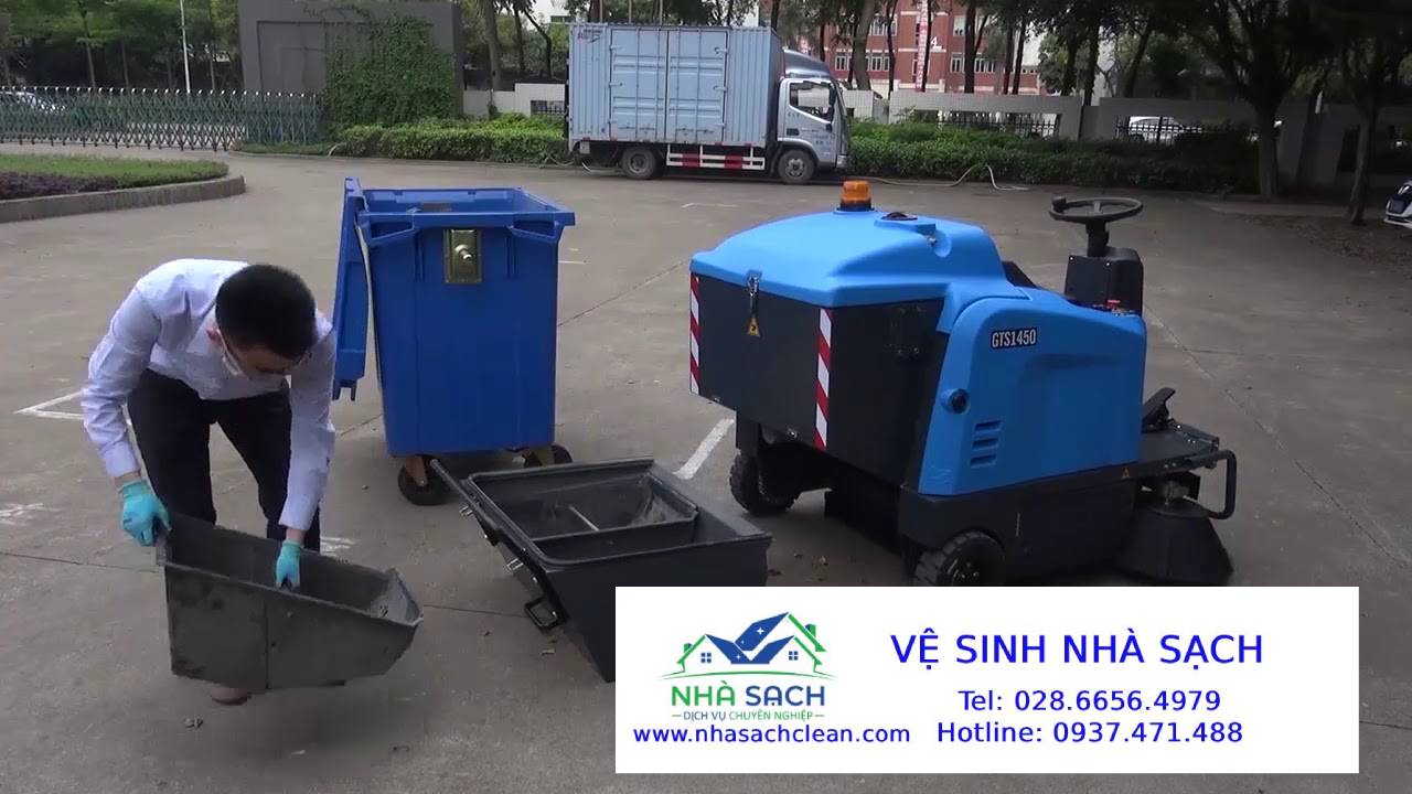Máy chà sàn liên hợp dùng ắc quy AS530R