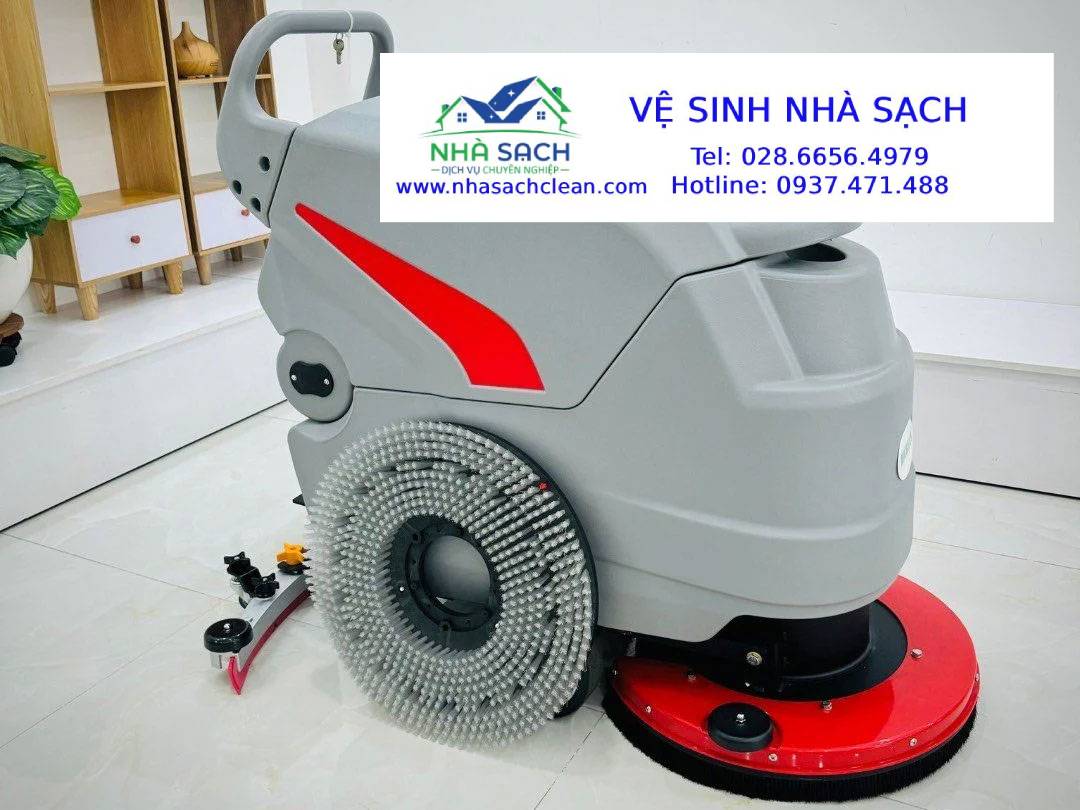 Máy chà sàn liên hợp dùng ắc quy AS530R