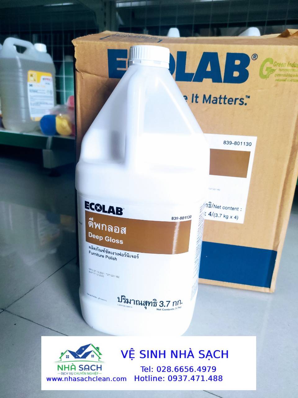 Miraglo - Hóa Chất Vệ Sinh Kính Đến Từ Ecolab