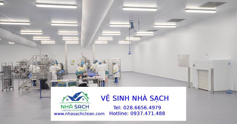 Dịch vụ làm sạch nhà xưởng bụi bẩn dầu mỡ