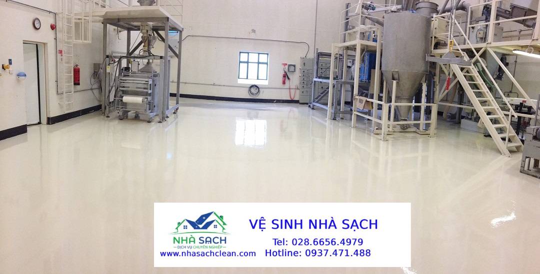 Dịch vụ làm sạch nhà xưởng bụi bẩn dầu mỡ