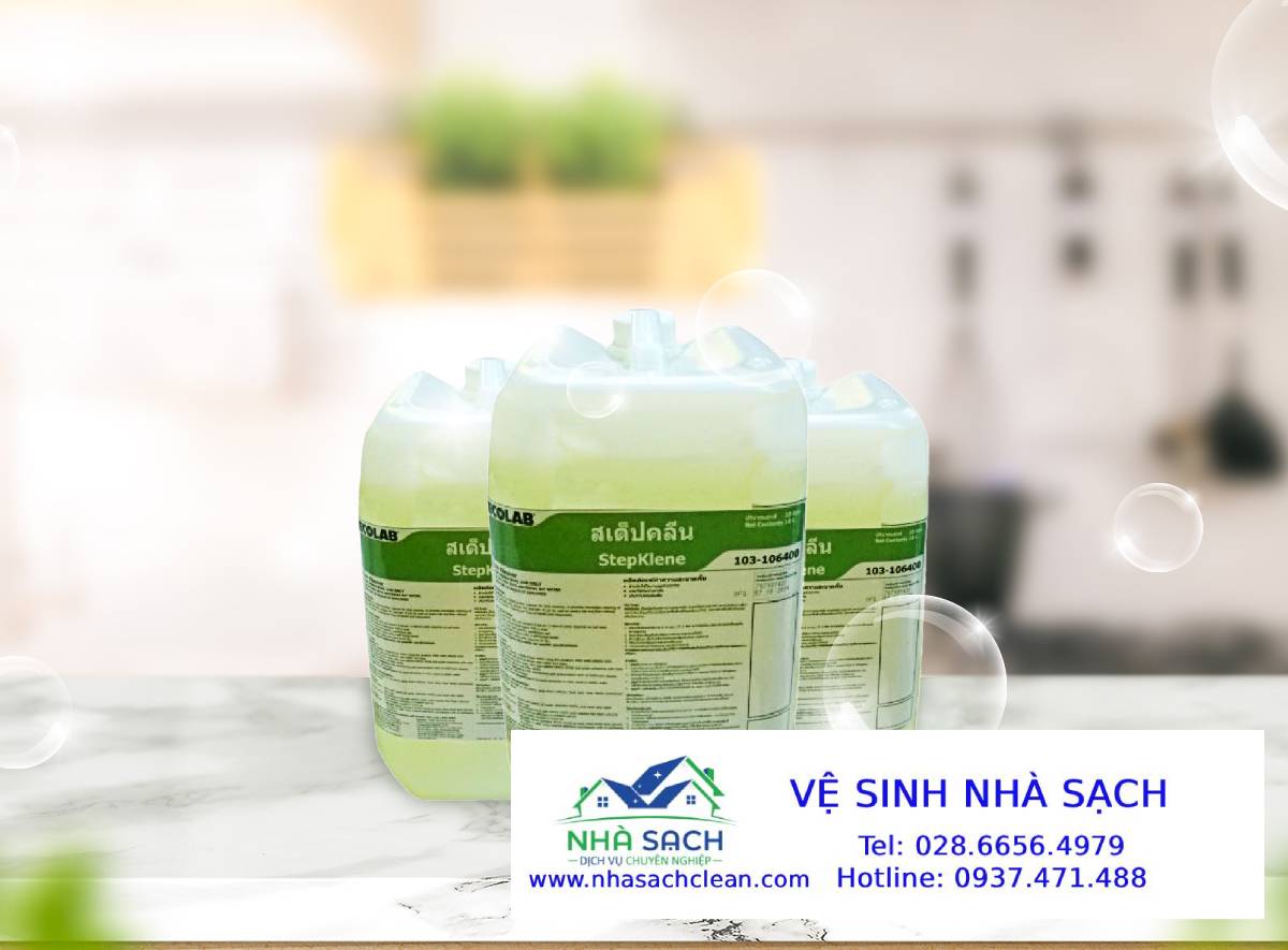 StepKlene - Hóa Chất Vệ Sinh Dành Cho Khu Vực Bếp