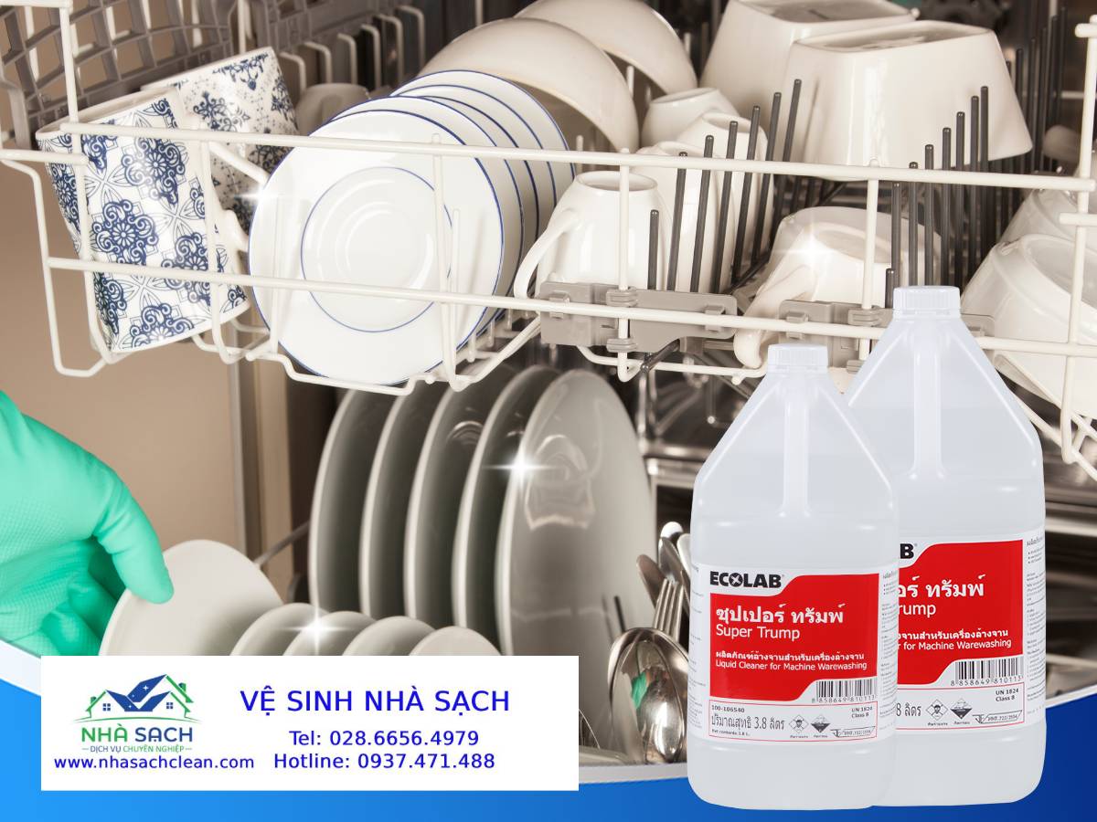 Super Trump - Trợ Thủ Đắc Lực Cho Máy Rửa Bát