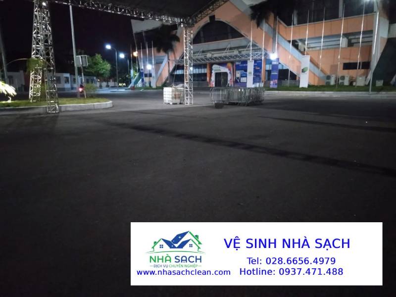 Thuê vệ sinh ngắn hạn cho sự kiện
