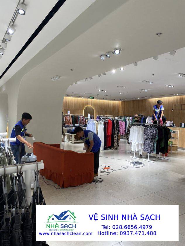 Vệ sinh siêu thị tiêu chuẩn phải làm những gì