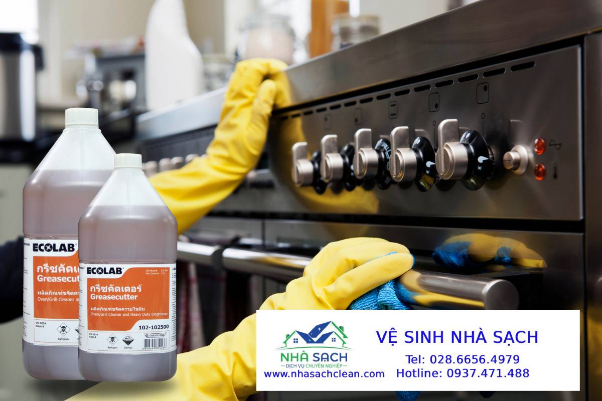 Vệ Sinh Lò Nướng Nhanh Chóng Với Greasecutter