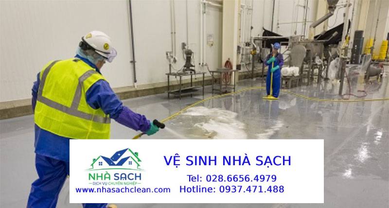 Dịch vụ vệ sinh nhà xưởng Quận Tân Bình