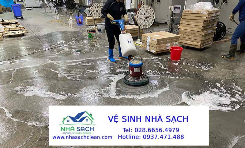Dịch vụ vệ sinh nhà xưởng Quận Gò Vấp