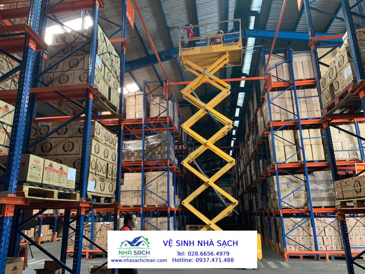 Dịch vụ vệ sinh nhà xưởng Quận 8