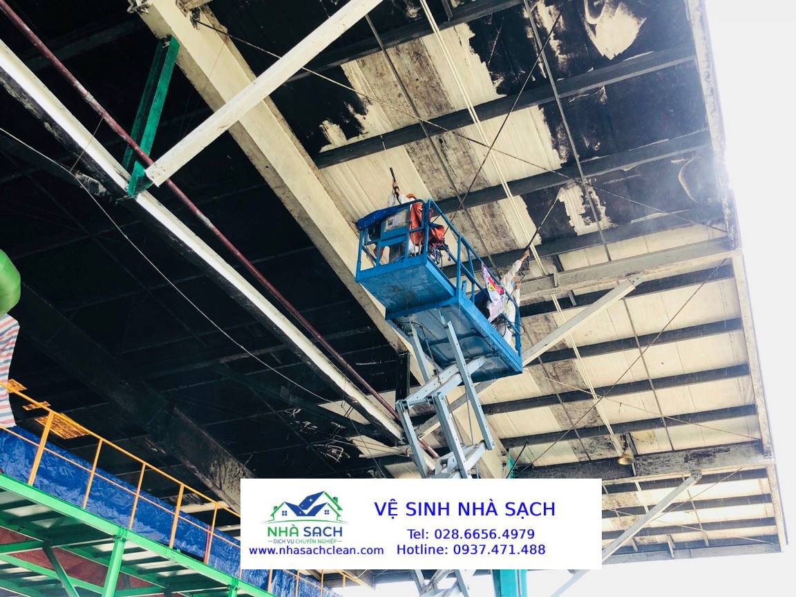 Dịch vụ vệ sinh nhà xưởng Quận Gò Vấp