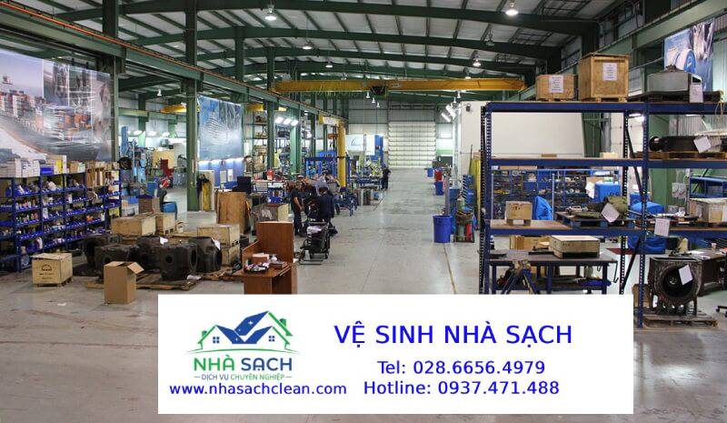 Vệ sinh công nghiệp mất bao lâu?