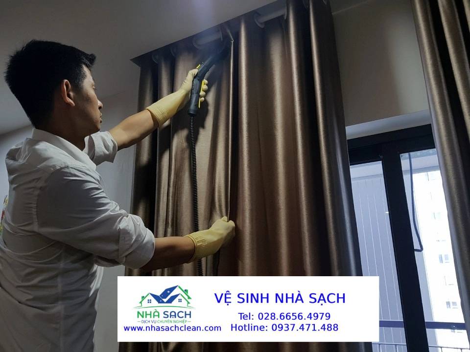Dịch vụ giặt thảm, rèm, sofa Hóc Môn