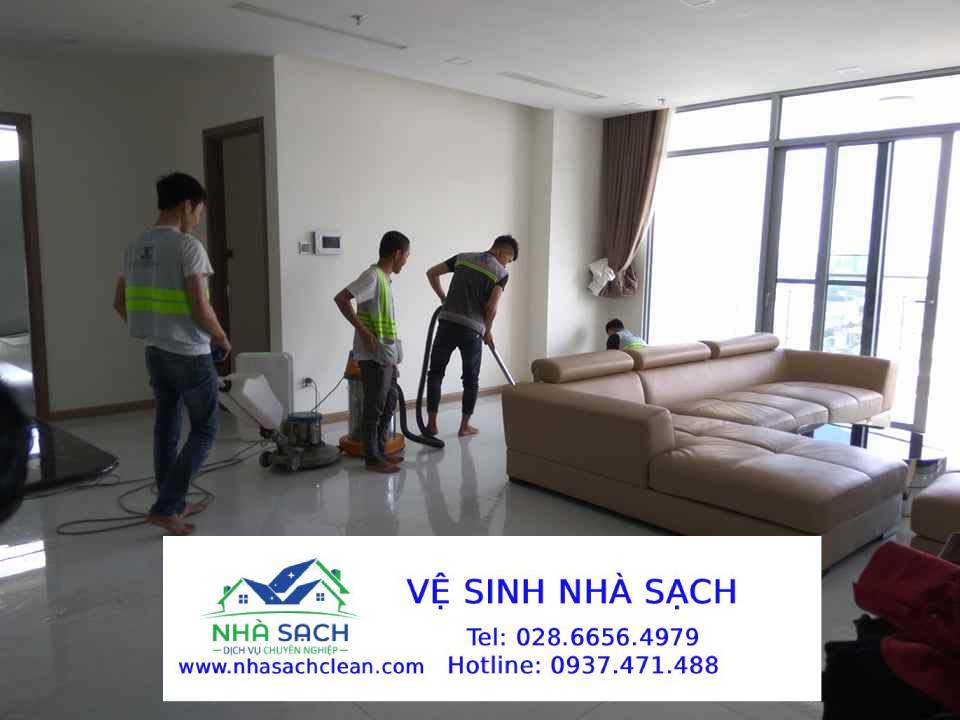 Dịch vụ vệ sinh nhà ở, chung cư, biệt thự Quận Bình Thạnh
