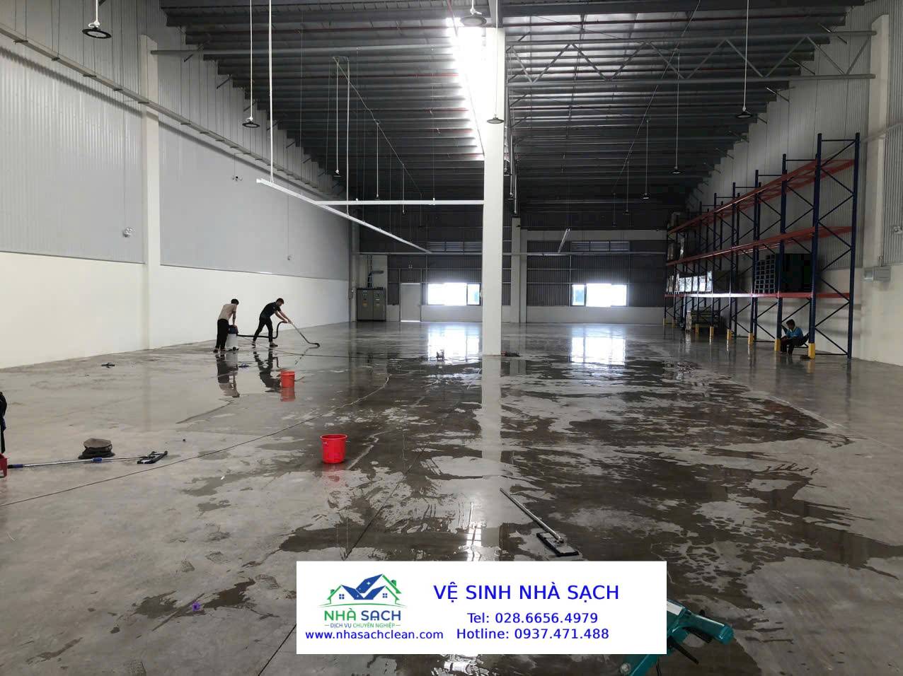 Dịch vụ vệ sinh nhà xưởng Quận 3