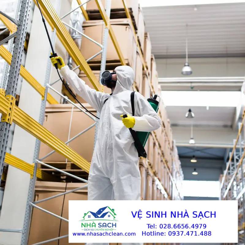 Dịch vụ vệ sinh khu sản xuất an toàn
