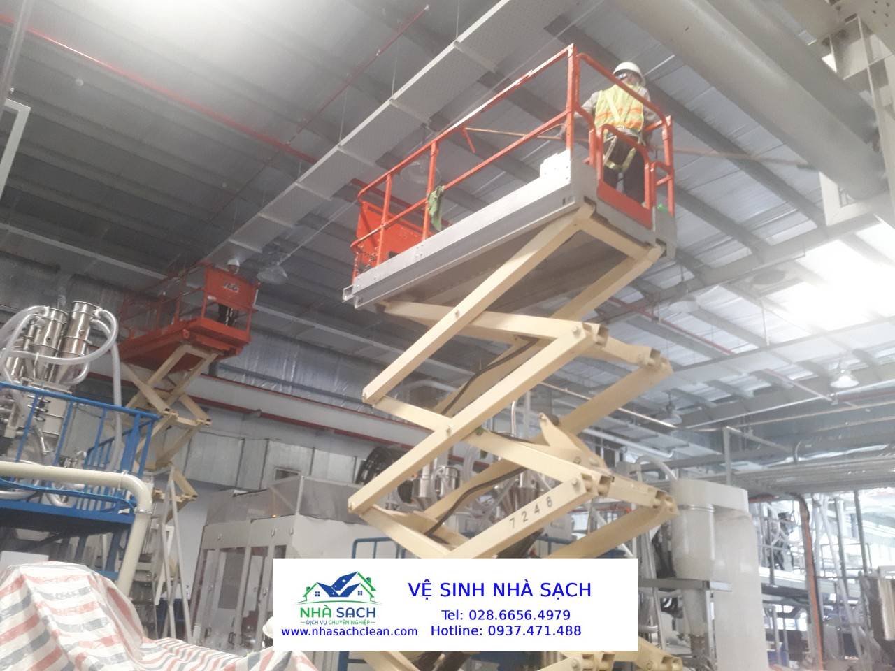 Dịch vụ vệ sinh nhà xưởng Quận Bình Tân