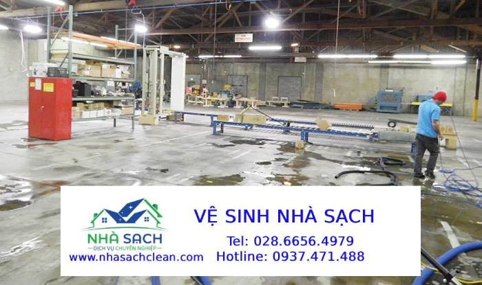 Dịch vụ vệ sinh nhà xưởng Quận 9