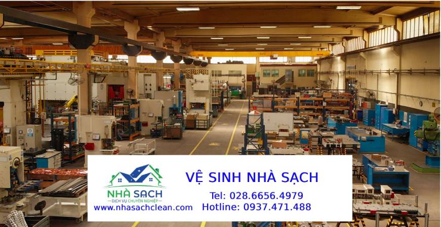 Dịch vụ vệ sinh nhà xưởng Quận 5
