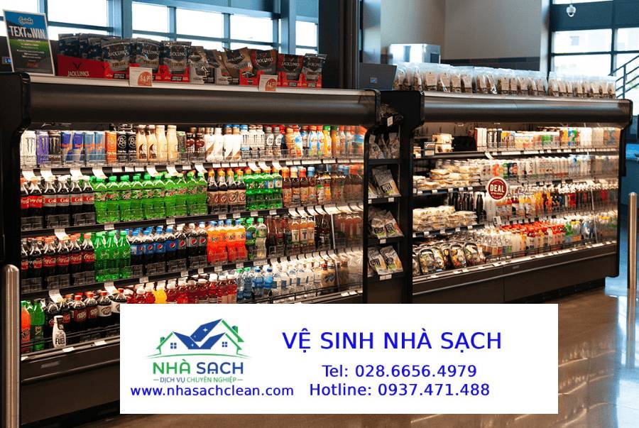 Dịch vụ vệ sinh siêu thị chuyên nghiệp quy trình chuẩn