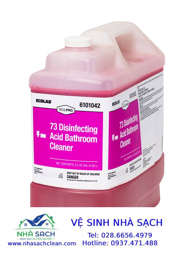 Acid Bathroom Cleaner - Hóa Chất Diệt Khuẩn Gốc Thực Vật