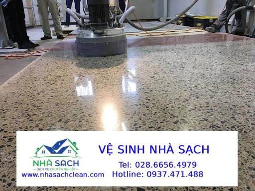 Đánh bóng sàn đá