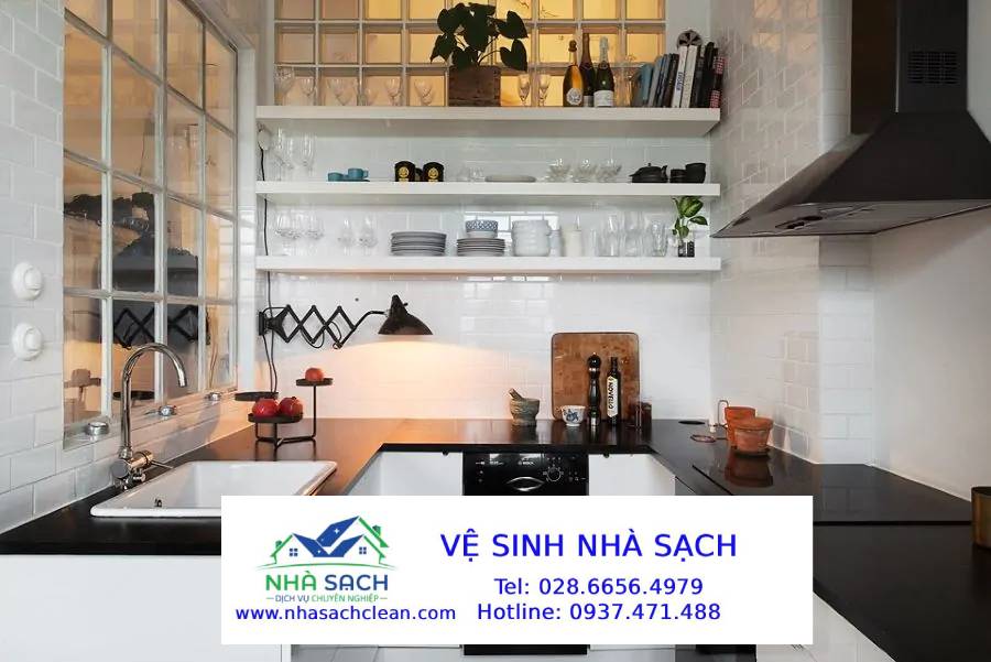Bí Quyết Tiết Kiệm Thời Gian Khi Vệ Sinh Khu Vực Bếp