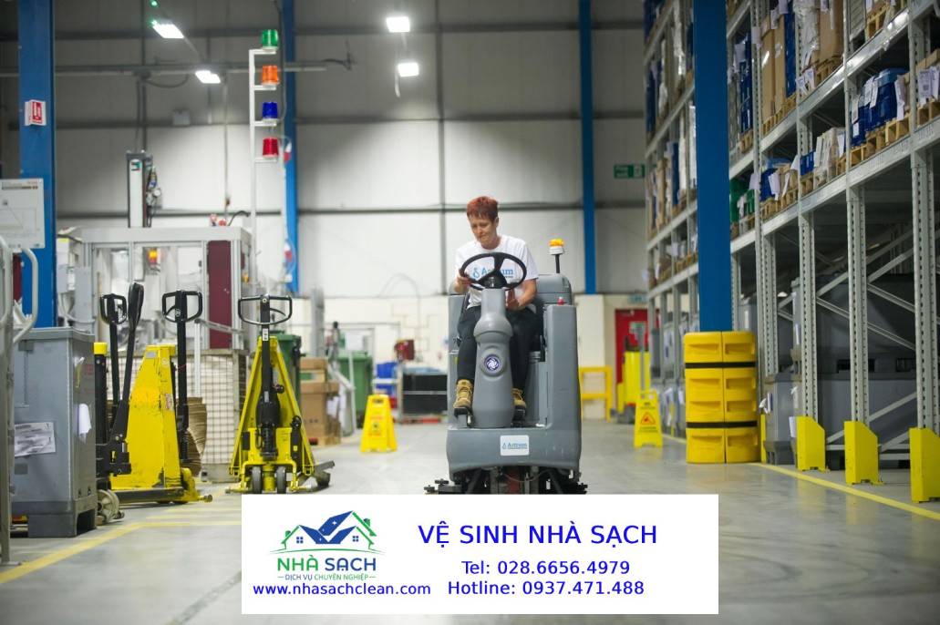 Dịch vụ vệ sinh nhà xưởng Quận Tân Phú