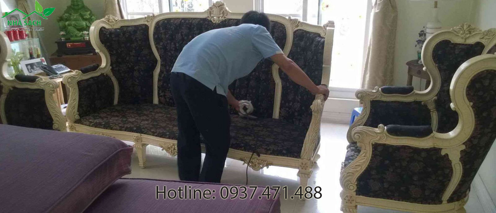 Dịch vụ giặt ghế sofa chất lượng tại tphcm